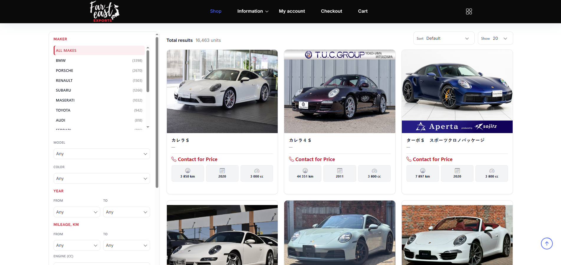 Browse auctions